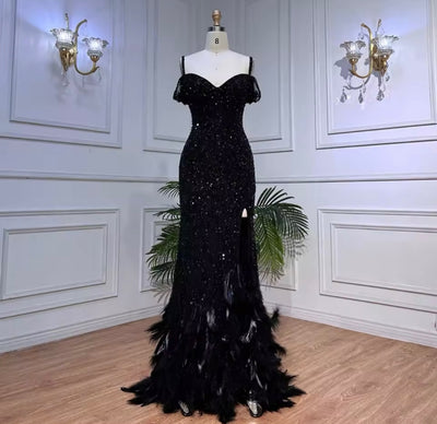 PREORDER: The YaKieba Luxury Feather Gown