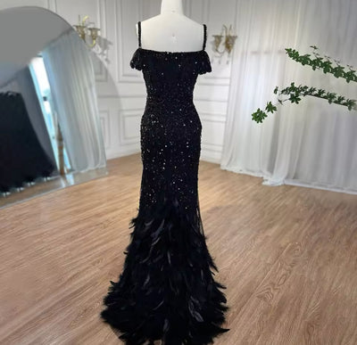 PREORDER: The YaKieba Luxury Feather Gown