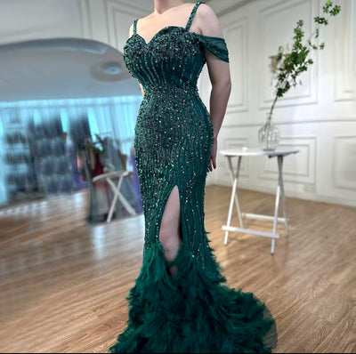 PREORDER: The YaKieba Luxury Feather Gown