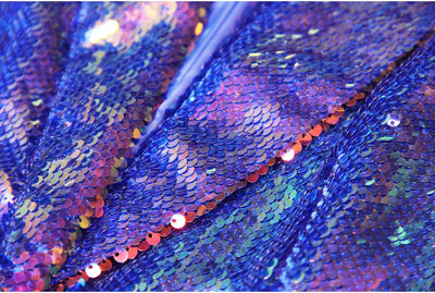 Spring & Autumn Women's Sequin Blazer - Dazzling Midi Jacket
