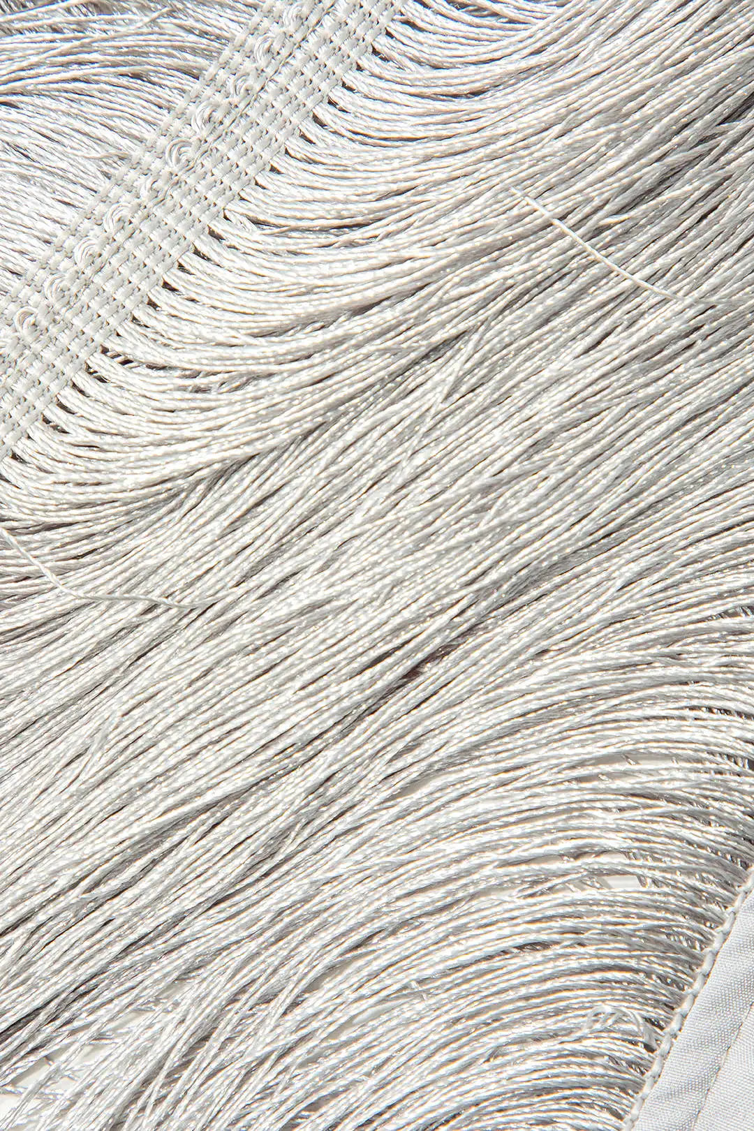 Fringe V-Neck Tassel Mini Dress - Halter Cutout Design