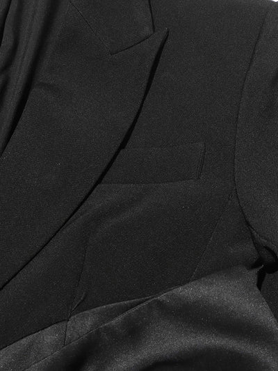 Hollow Out Bowknot Blazer | Women's Notched Collar Tunic
