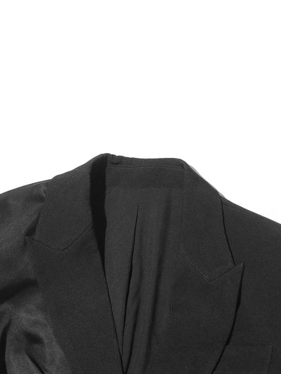 Hollow Out Bowknot Blazer | Women's Notched Collar Tunic