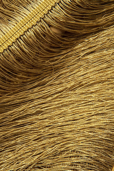 Fringe V-Neck Tassel Mini Dress - Halter Cutout Design
