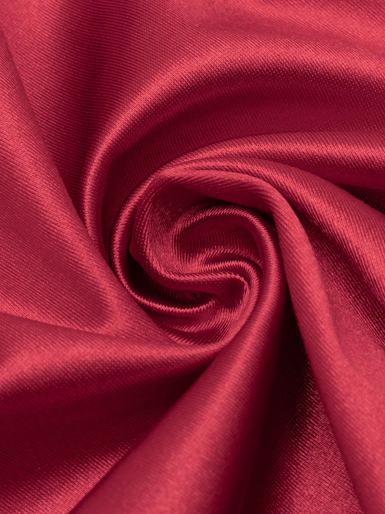 Sexy V-Neck Flare Sleeve Ruched Ruffle Long Dress