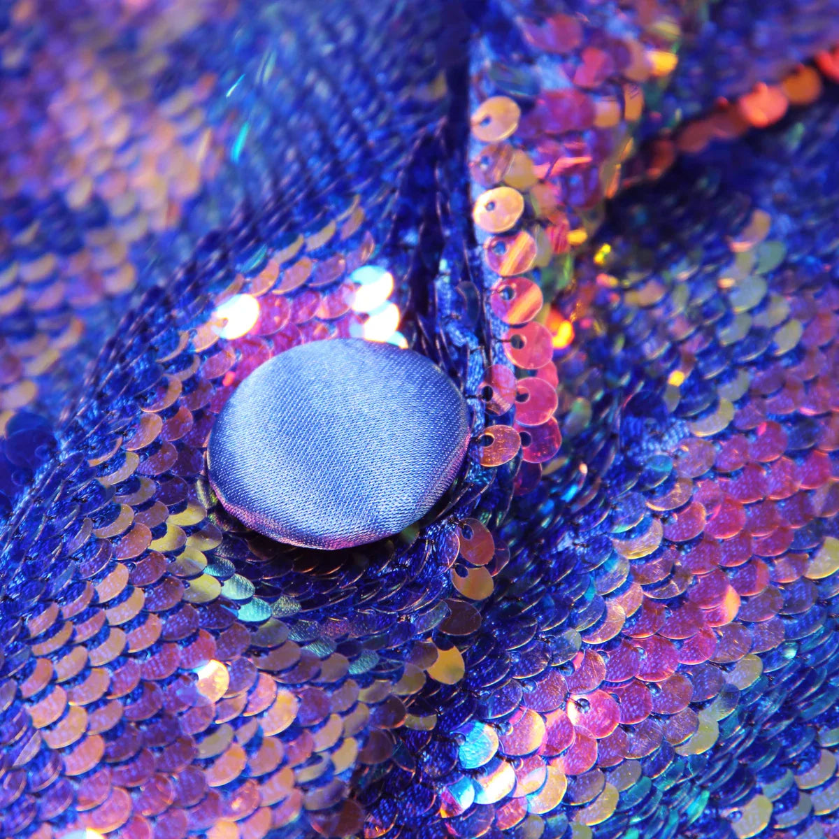 Spring & Autumn Women's Sequin Blazer - Dazzling Midi Jacket