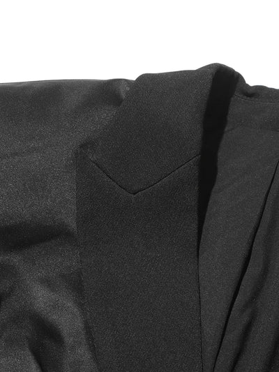 Hollow Out Bowknot Blazer | Women's Notched Collar Tunic