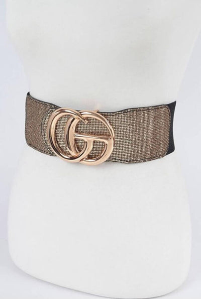 Black Studded Belt