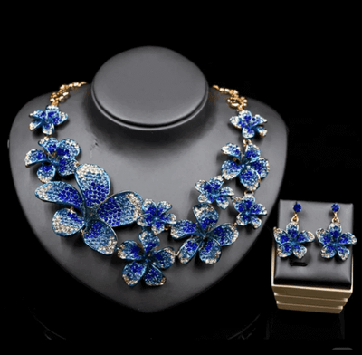Flower Bomb Necklace Set